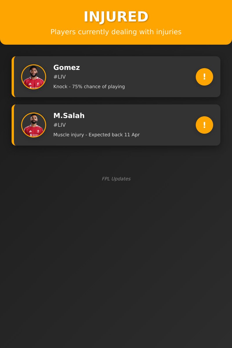 FPL Updates tweet media