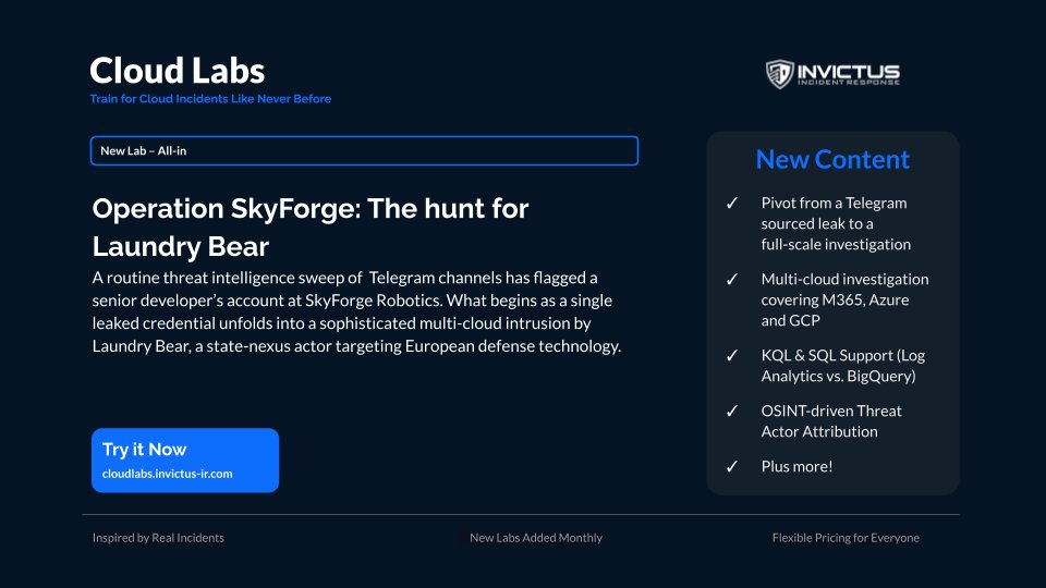 Invictus Incident Response tweet media