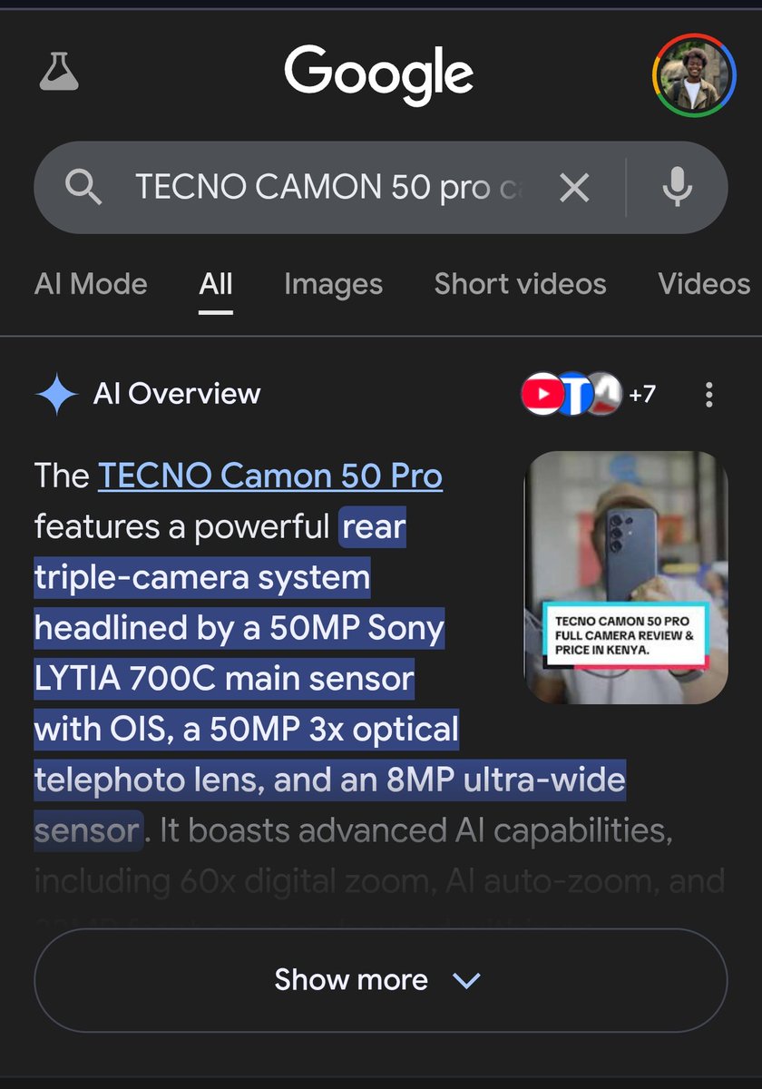 DejiXander's tweet photo. @TECNOMobileNG As someone into filmmaking, what really stood out to me about the CAMON 50 series is the 3x telephoto lens on the CAMON 50 Pro. That’s something the CAMON 40 Pro didnt have, and it completely changes how you can shoot, especially for portraits and that clean cinematic compression https://t.co/IE2HVMdItJ