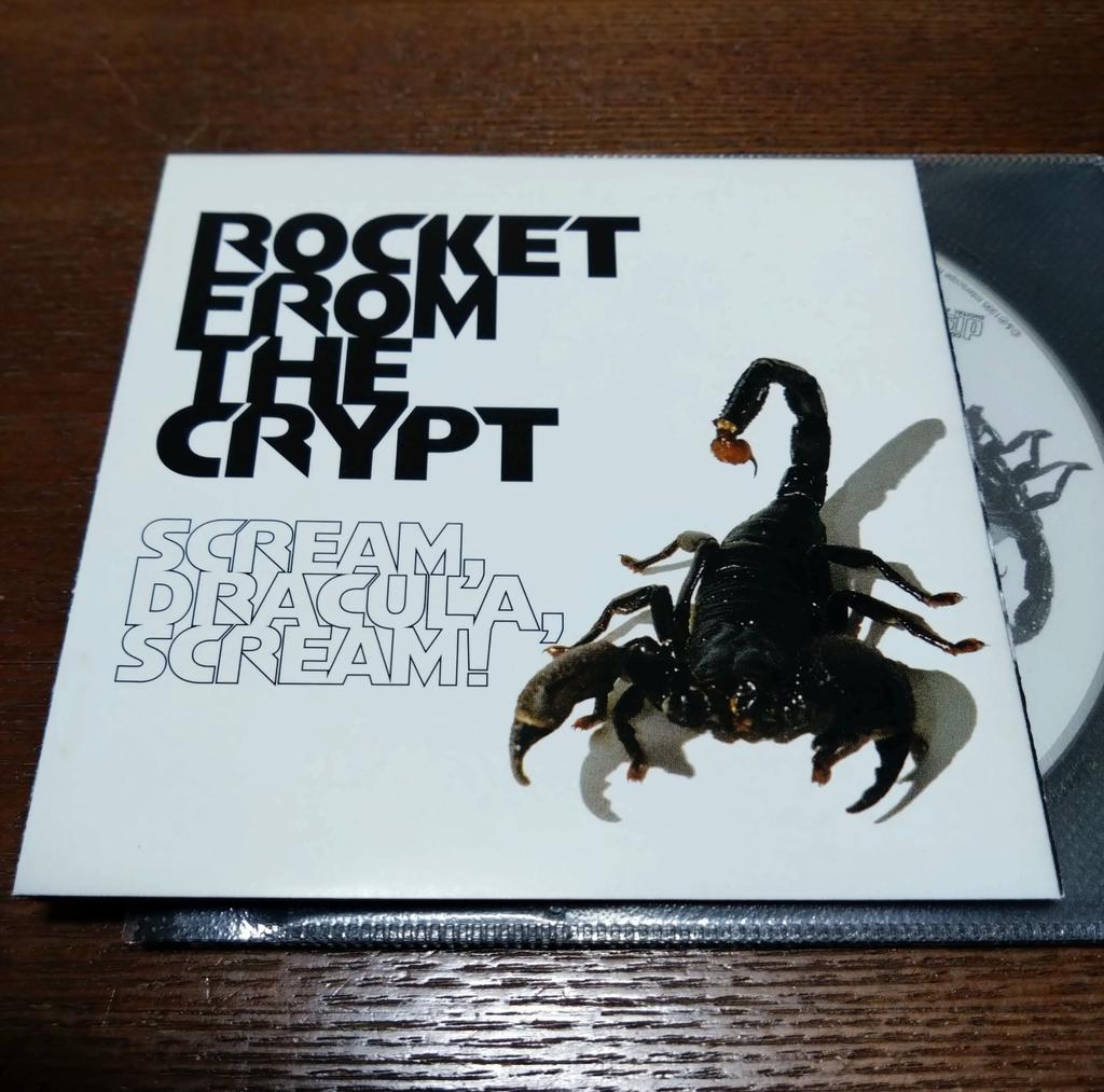 rekking's tweet photo. ROCKET FROM THE CRYPT『SCREAM, DRACULA, SCREAM!』を聴いています🎧
#ROCKETFROMTHECRYPT #RFTC https://t.co/mgbEQJ6vbB