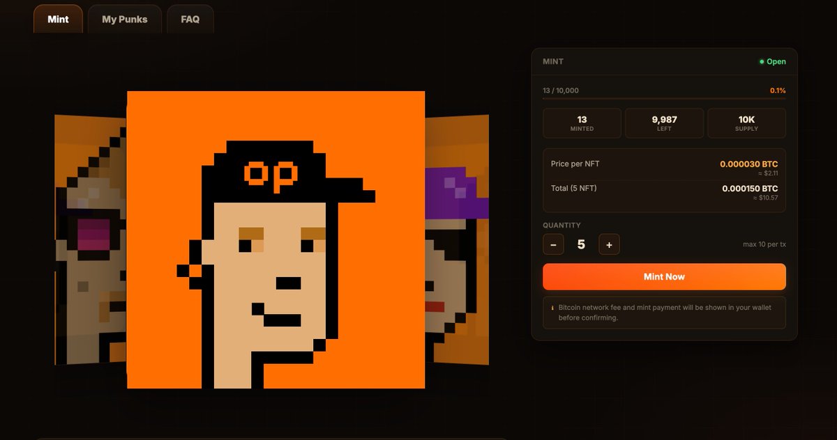 Opnetium Punks tweet media