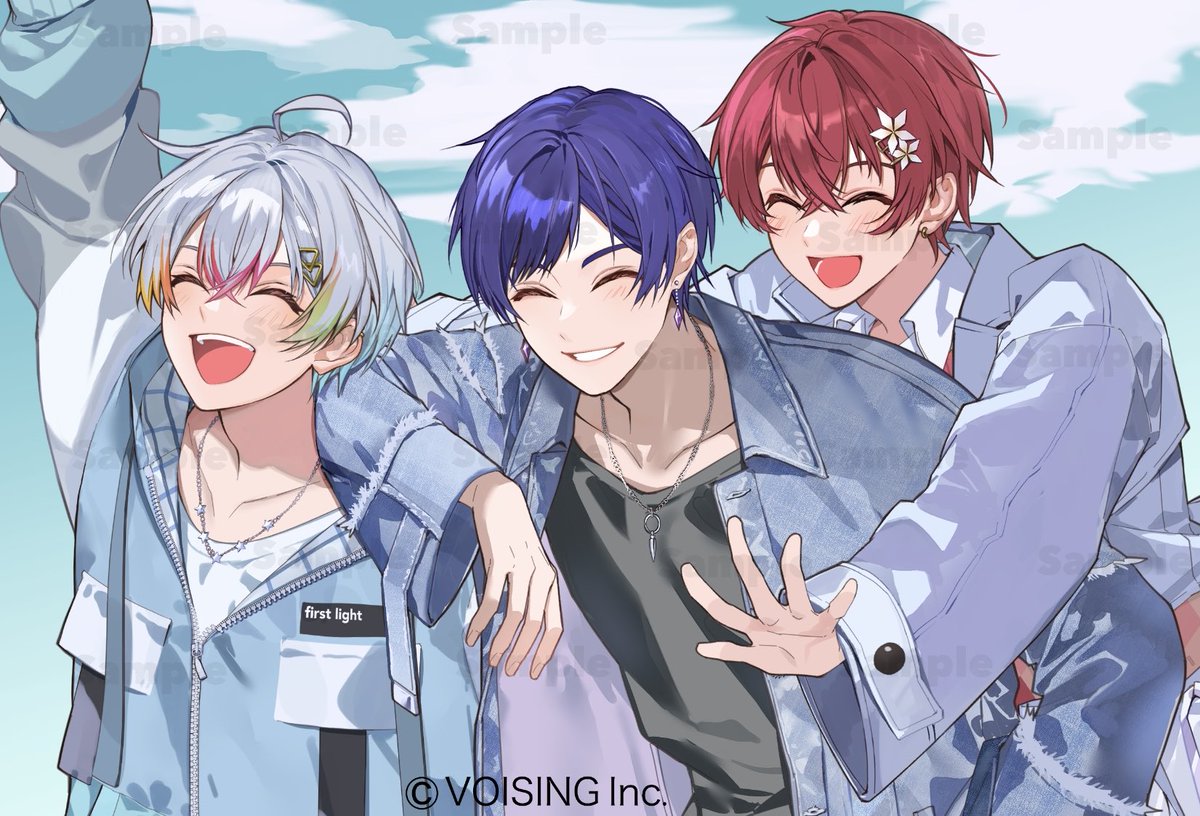 luka_ooooo's tweet photo. 【お仕事】
Reluさん、Coe.さん、こったろさんによるカバーMV【かくれんぼ】のイラストを担当させて頂きました🌈
双子とお兄ちゃんです。よろしくお願いします！
#すたぽら https://t.co/rPicJu5yWX