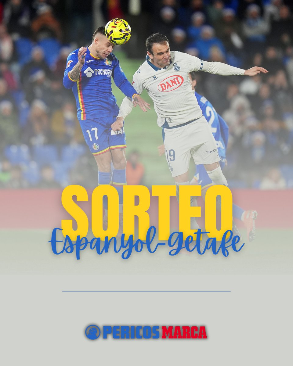 #RCDE | ¡SORTEO EXPRESS! 

‼️ Sorteamos dos entradas de tribuna presidencial para el #EspanyolGetafe de este sábado. 

🔁 Sigue a <a href="/pericos_marca/">Pericos Marca</a> y RT este post para entrar en el sorteo. 

⌚️ A las 21:00 h anunciaremos el ganador/a.