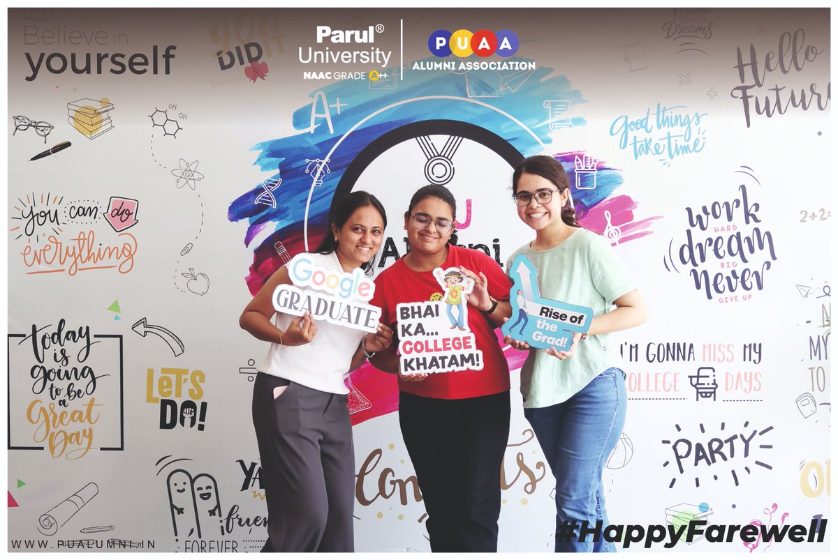 Parul University Alumni Association tweet media