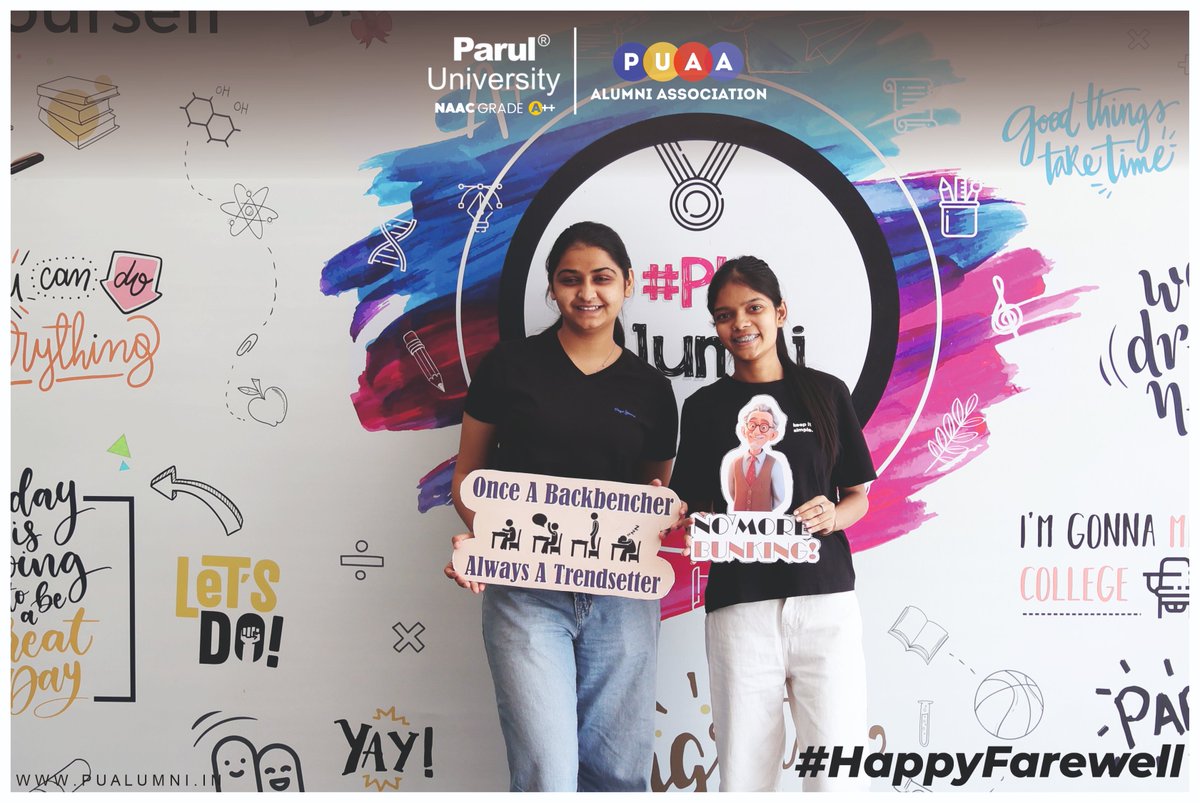 Parul University Alumni Association tweet media