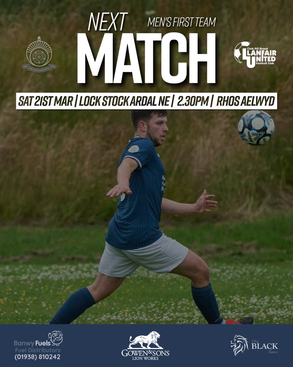 Llanfair United FC tweet media