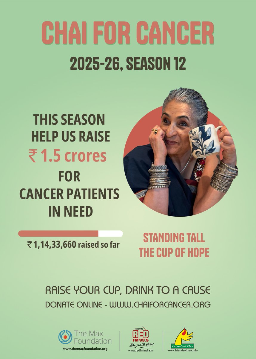 Chai for Cancer tweet media