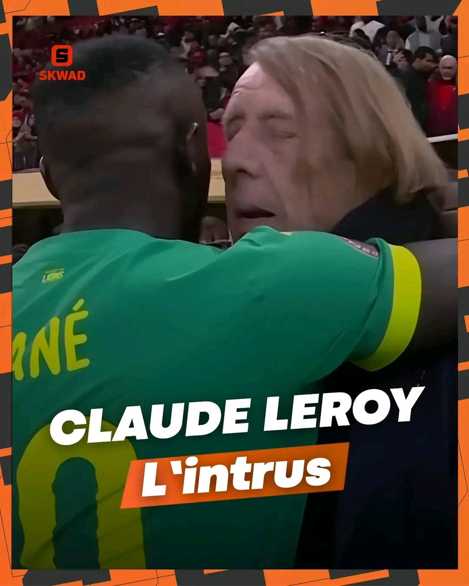 trhdwine's tweet photo. @MisterMemester @lequipe ‼️Le nouveau #lerence d'Afrique du 21eme siecle ➡️ #claudeLeroy consultant sportif de @lequipe de merde🤮 https://t.co/VO3S4eQrG8