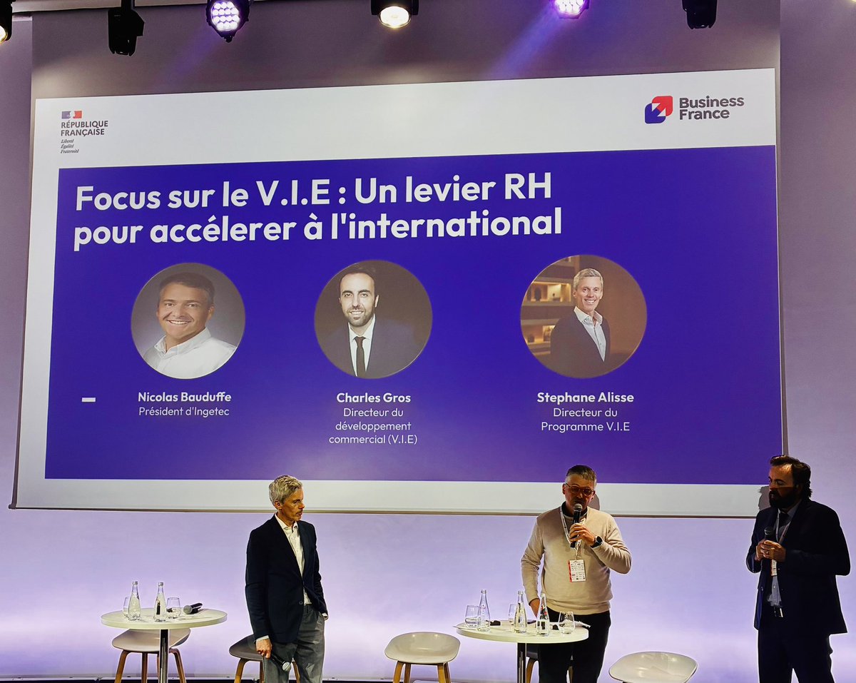 MichelBauza's tweet photo. 👏 aux 5 lauréats de la soirée des Boosters 🚀 2026 de @businessfrance
👌en présence des alumni & partenaires avec 250 champions engagés 💪#TeamfranceExport
✅ @Ausha_FR #EMOBOT #ECOSUN #HEMPIT #SETCorporation
🙏 @ForvisMazarsGrp @CreditAgricole @INPIFrance @VivaTech #VIE_RH https://t.co/QcniNEqdvC