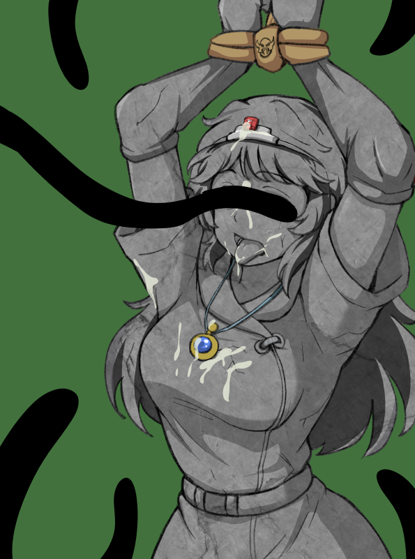 石化したカイの姿 