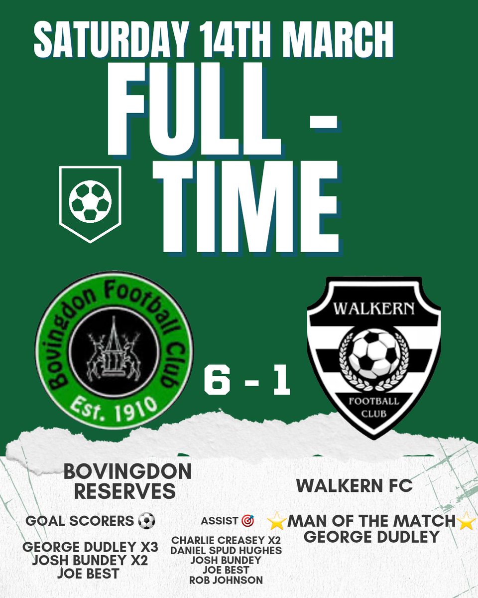 Bovingdon Reserves tweet media