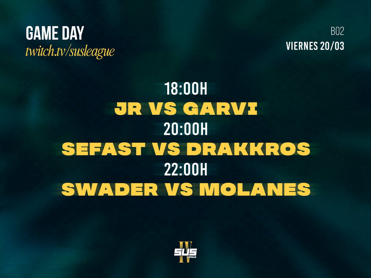 Sus League IV tweet media