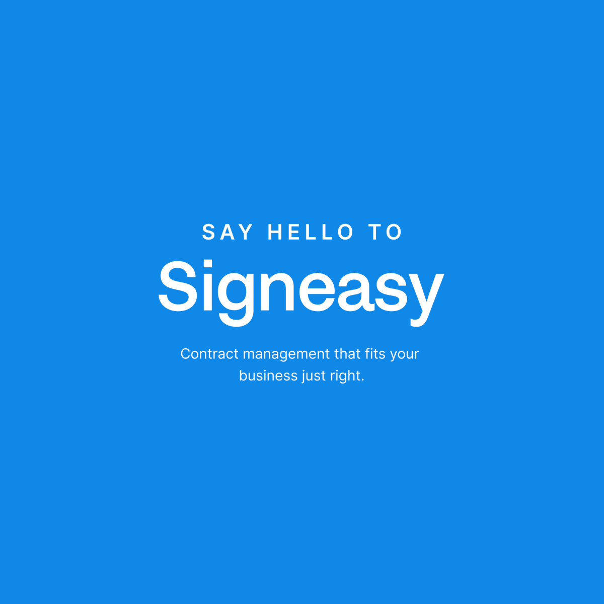 Signeasy tweet media