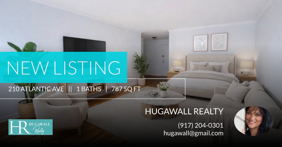 HugawallRealty's tweet photo. 📍 New Listing 📍 Take a look at this fantastic new property that just hit the market located at 210 Atlantic Ave A2h in Lynbrook. Reach out here or at (917) 204-0301 for more information https://t.co/qTEmrg1Uiz https://t.co/nyqZWfoZjo