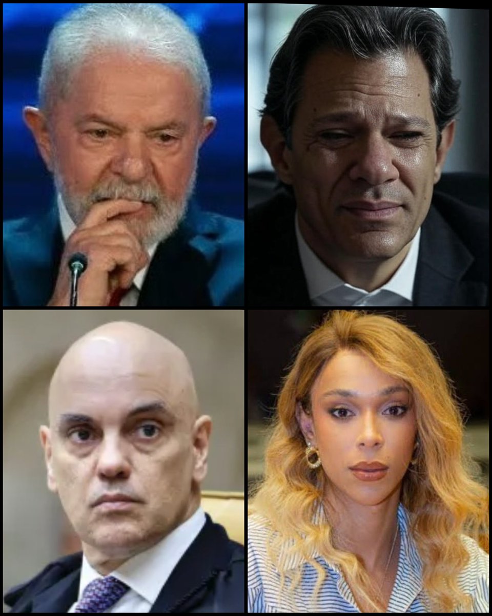 TumultoBR's tweet photo. Lula, a alma mais honesta;
Haddad, grande economista;
Moraes, herói da democracia; 
Erika Hilton, mulher do ano;

Somos um hospício em forma de país. https://t.co/f2Xuv9Tslv