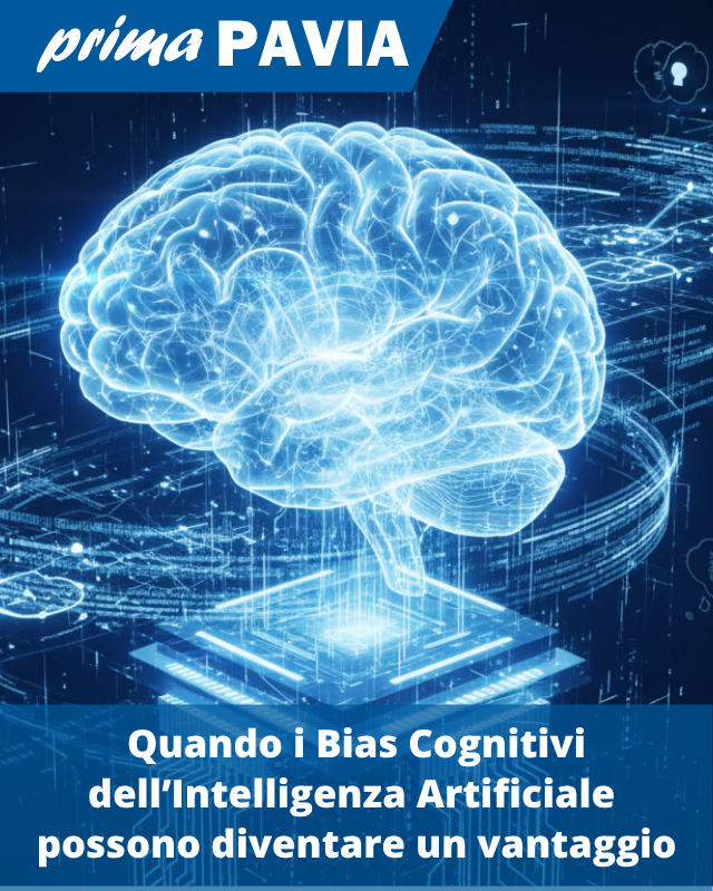 LEGGI QUI: primapavia.it/attualita/quan…
#BiasCognitivi #IntelligenzaArtificiale #Pavia #UniversitàPavia #Ricerca #Notizie #News