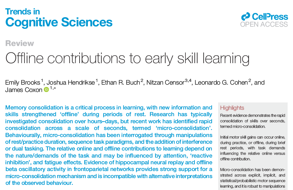 Trends in Cognitive Sciences tweet media