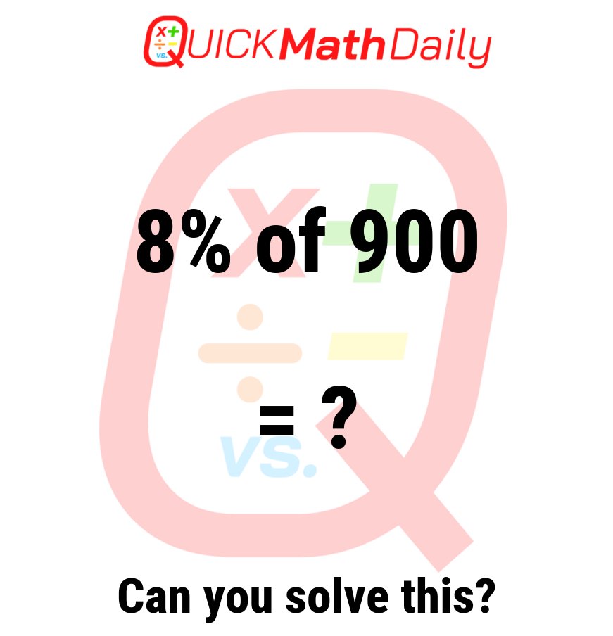 Quick Math Daily Brain Boost 🧠 tweet media