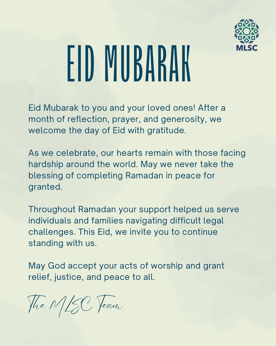 Muslim Legal Support Centre tweet media