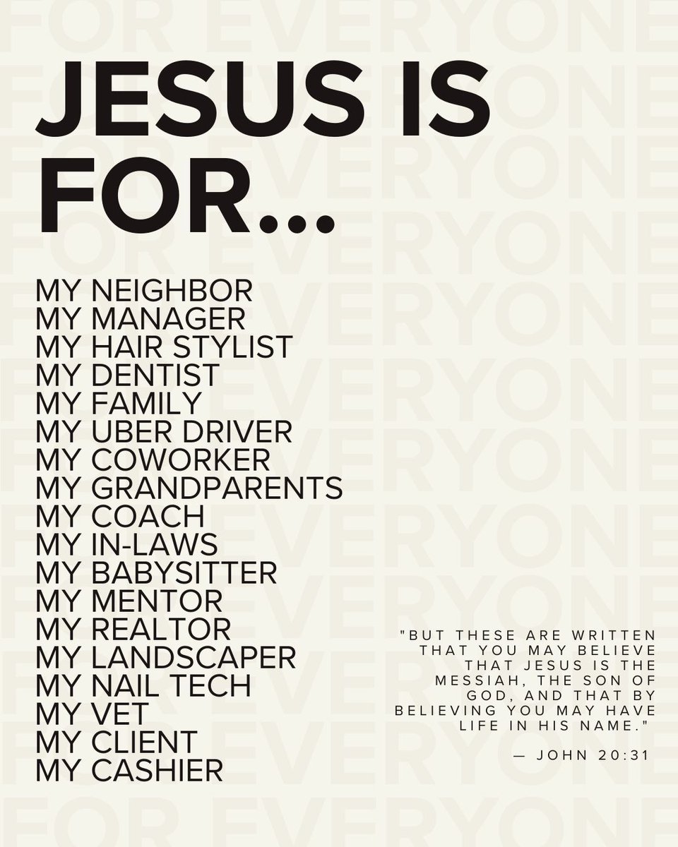Arrested.
Crucified.
Resurrected.

The greatest news in history wasn’t meant to be kept a secret. Jesus is for everyone. 🙌