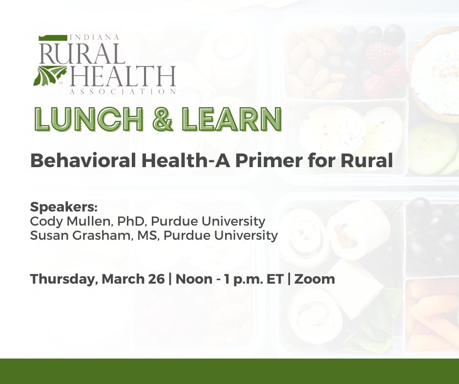 Indiana Rural Health Association tweet media