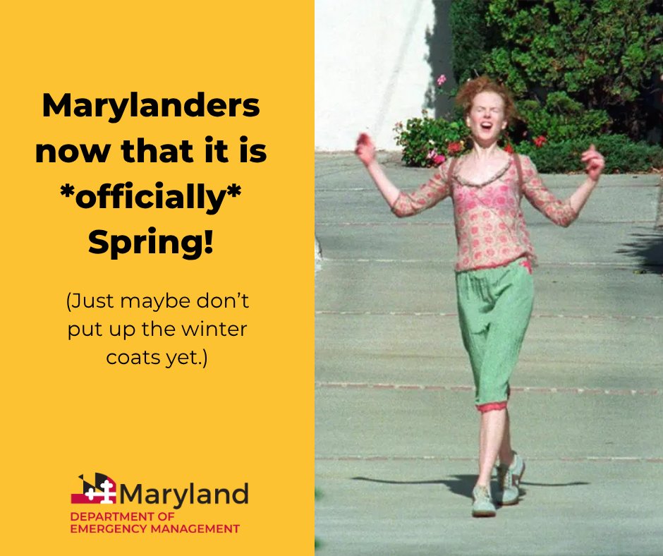 Maryland Department of Emergency Management (MDEM) tweet media