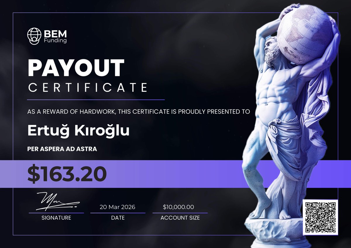 ertugkiroglu's tweet photo. Small amount, but big meaning. First payout secured, thanks @BemFunding https://t.co/uietUwdli2