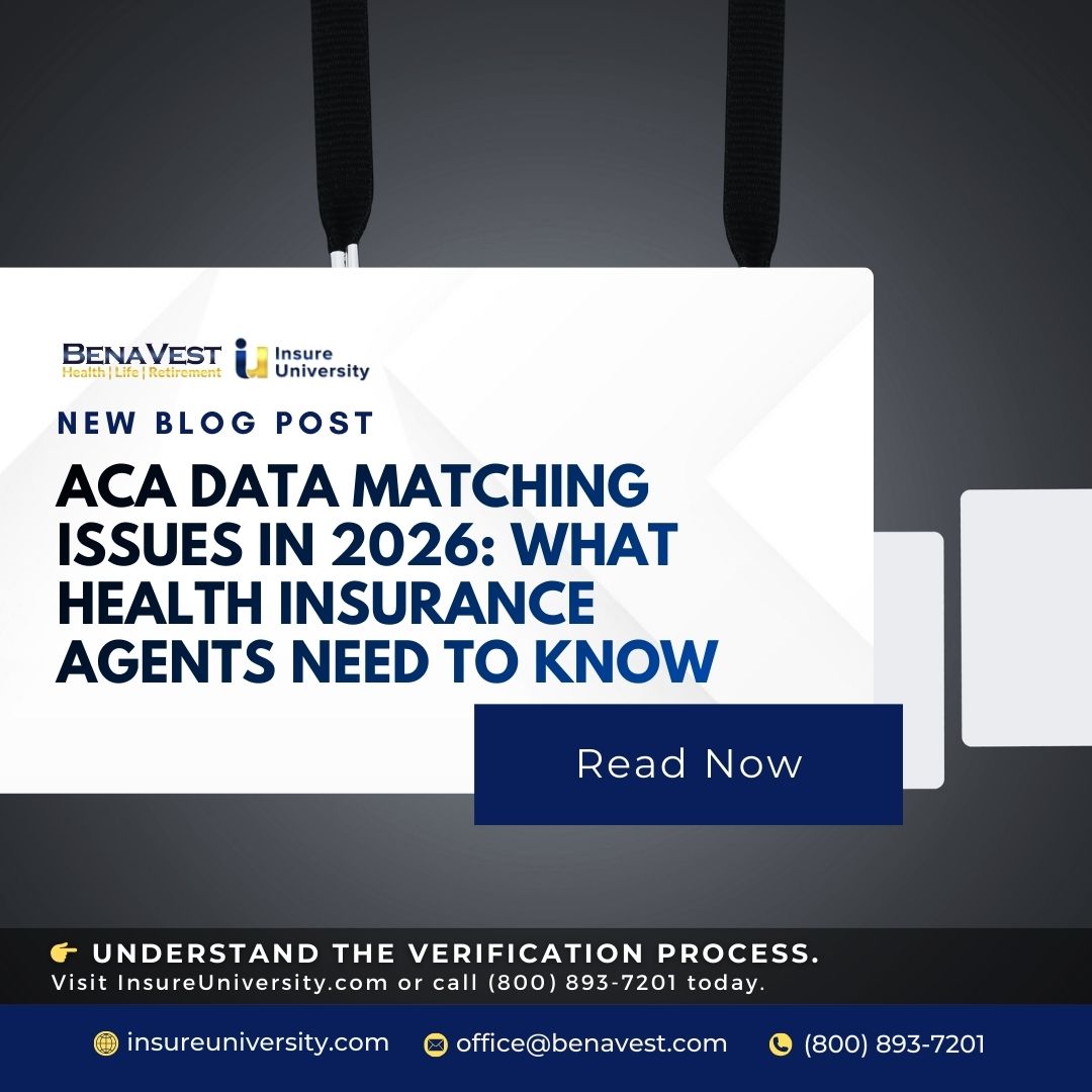 InsureUni's tweet image. ACA clients may receive Marketplace Data Matching Issue notices during the year. Learn what DMIs mean and how agents can help clients verify eligibility and maintain accurate subsidies.

Read the blog here: zurl.co/CydiK 

#ACAAgents #MarketplaceAgents #HealthInsurance