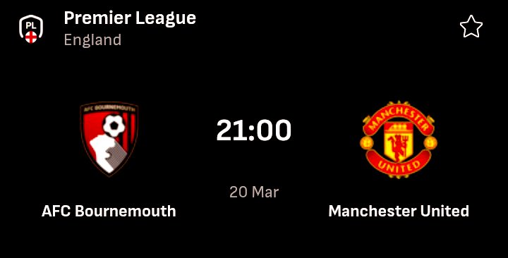 EmmaxTips1's tweet image. Predict correct score between ,  Bournemouth VS Manchester united and win $5O.

You must be following &amp;amp; retweet 

#Bournemouth #BOUMUN #BUNMUN