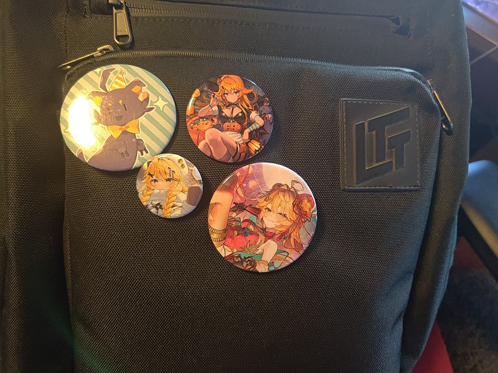 Yay some dokimerch came today.
I need more for my bag ;3
#DokiShrine
#dokibird