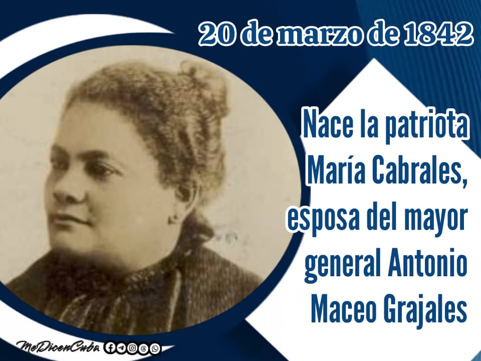 Detraz de un hombre glorioso hay una gran mujer.
#SanctiSpíritusEnMarcha 
#CubaMined