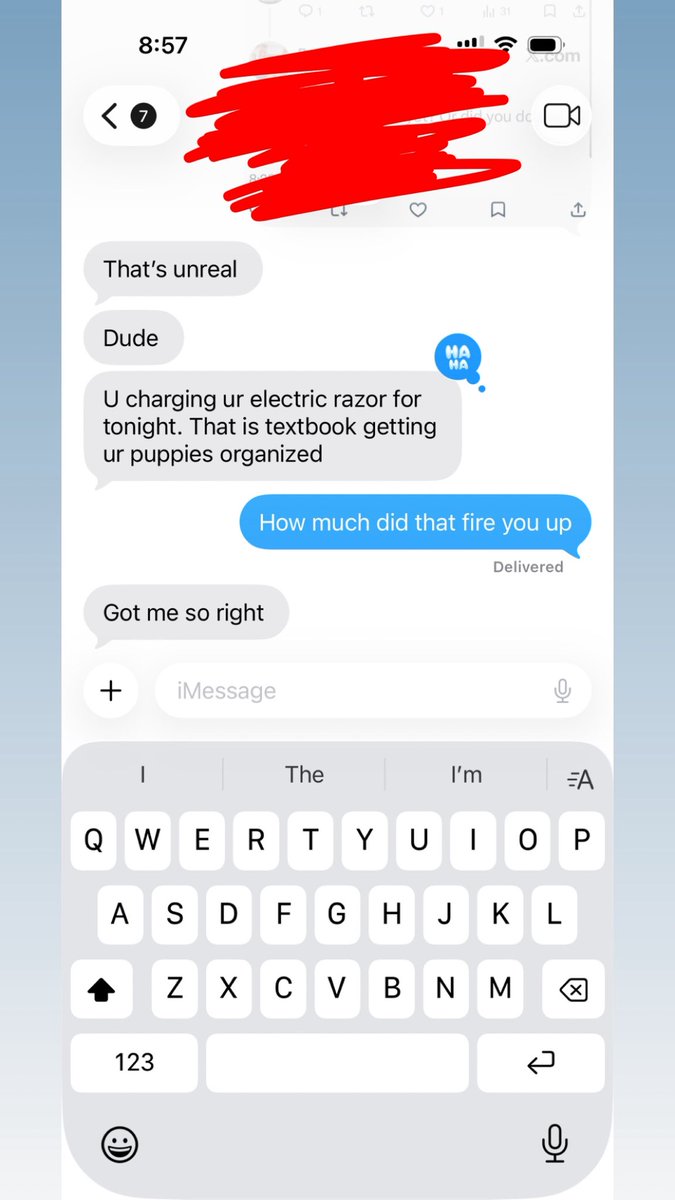 One of the roommates (<a href="/fickell_face/">fickell face</a> ) is working from home today. We share a bathroom. He saw I ran the classic plug the razor before going to work so it’s fully charged when I get back. Get those puppies organized! A little nickel-dimer! Let’s have a fucking weekend man.