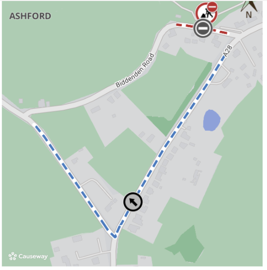 KCC Highways tweet media