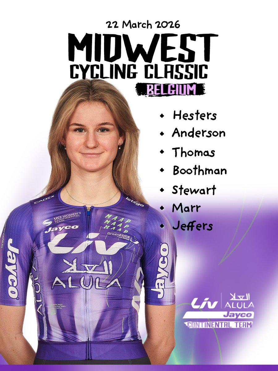Liv AlUla Jayco Women's Continental Team tweet media