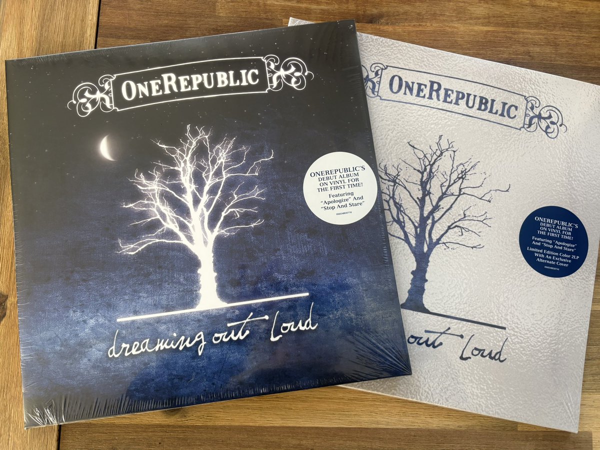 PRIMADONNAJODY's tweet photo. they’re here. They are actually here😭 i just shed a tear. This album has meant so much to me for the past 18 yrs 🥺🥺🥺 @onerepublic @RyanTedder 🇳🇱 https://t.co/5DKH7DAuKY