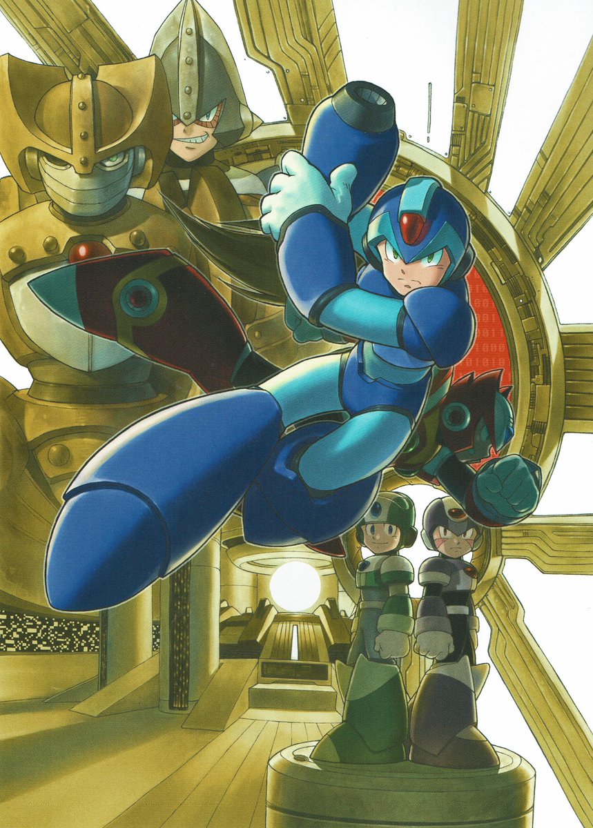 Mega Man Xtreme / Rockman X: Cyber Mission - box artwork.