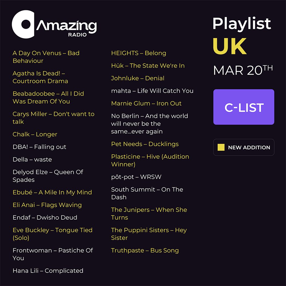 Amazing Radio tweet media