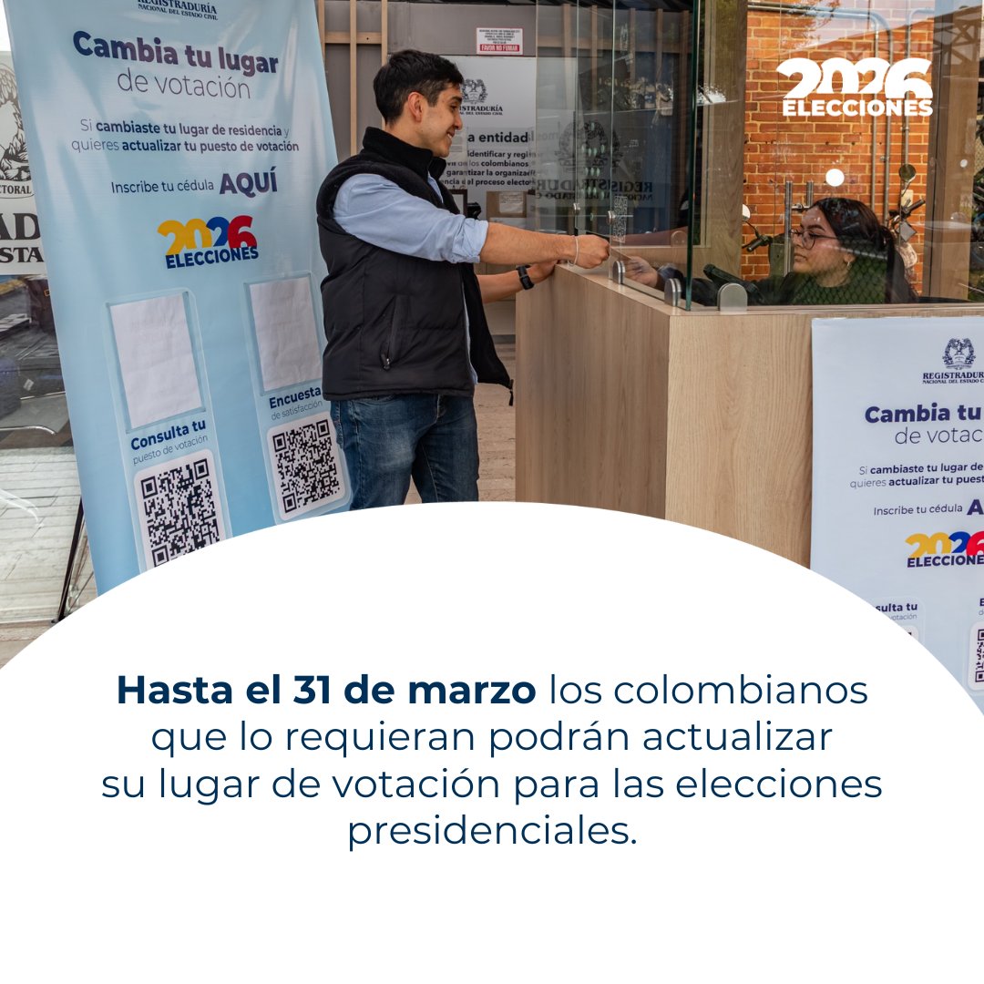 Registraduría Nacional del Estado Civil tweet media