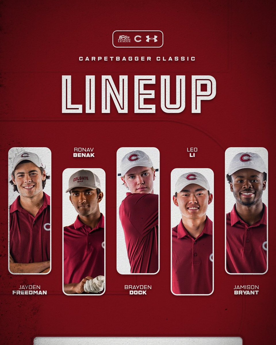 Colgate Golf tweet media