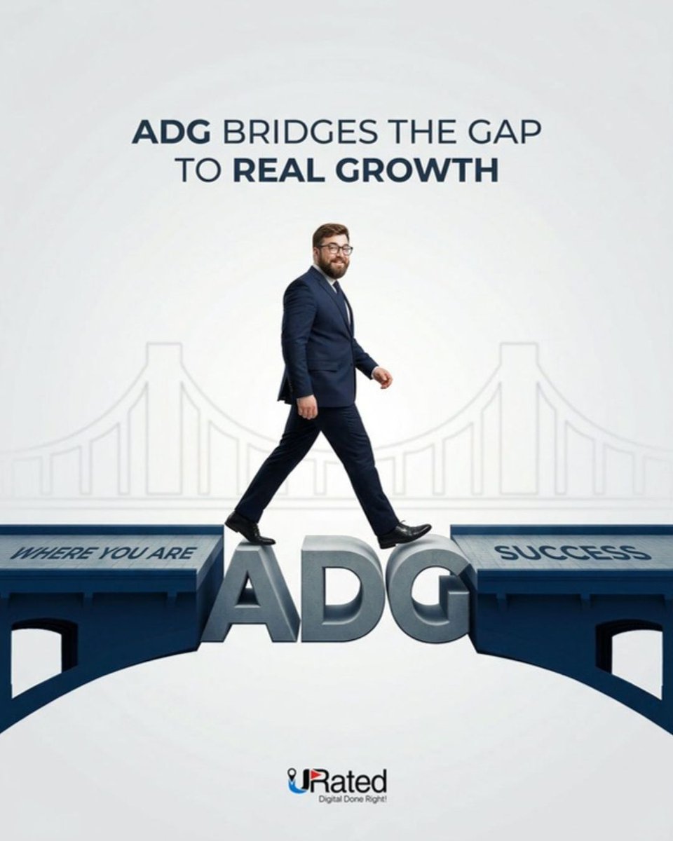 Uratedlive's tweet image. Most businesses don’t fail because of effort.

They fail because there’s a gap between where they are…and where they want to be.

ADG fills that gap with Active Demand Generation.

📩 DM us if you’re ready to cross it.

#ADG #ActiveDemandGeneration #BusinessGrowth