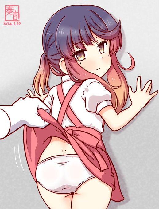 「ふぅ、対馬ですか。
 お役にたてて、よかった…♪
 ふふふ、うふふふふ…❤」

#艦これ版真剣お絵描き60分一本勝負_20260320
#対馬 