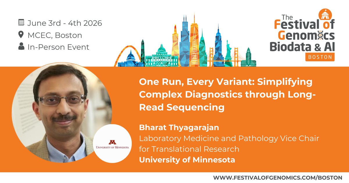 Front Line Genomics tweet media