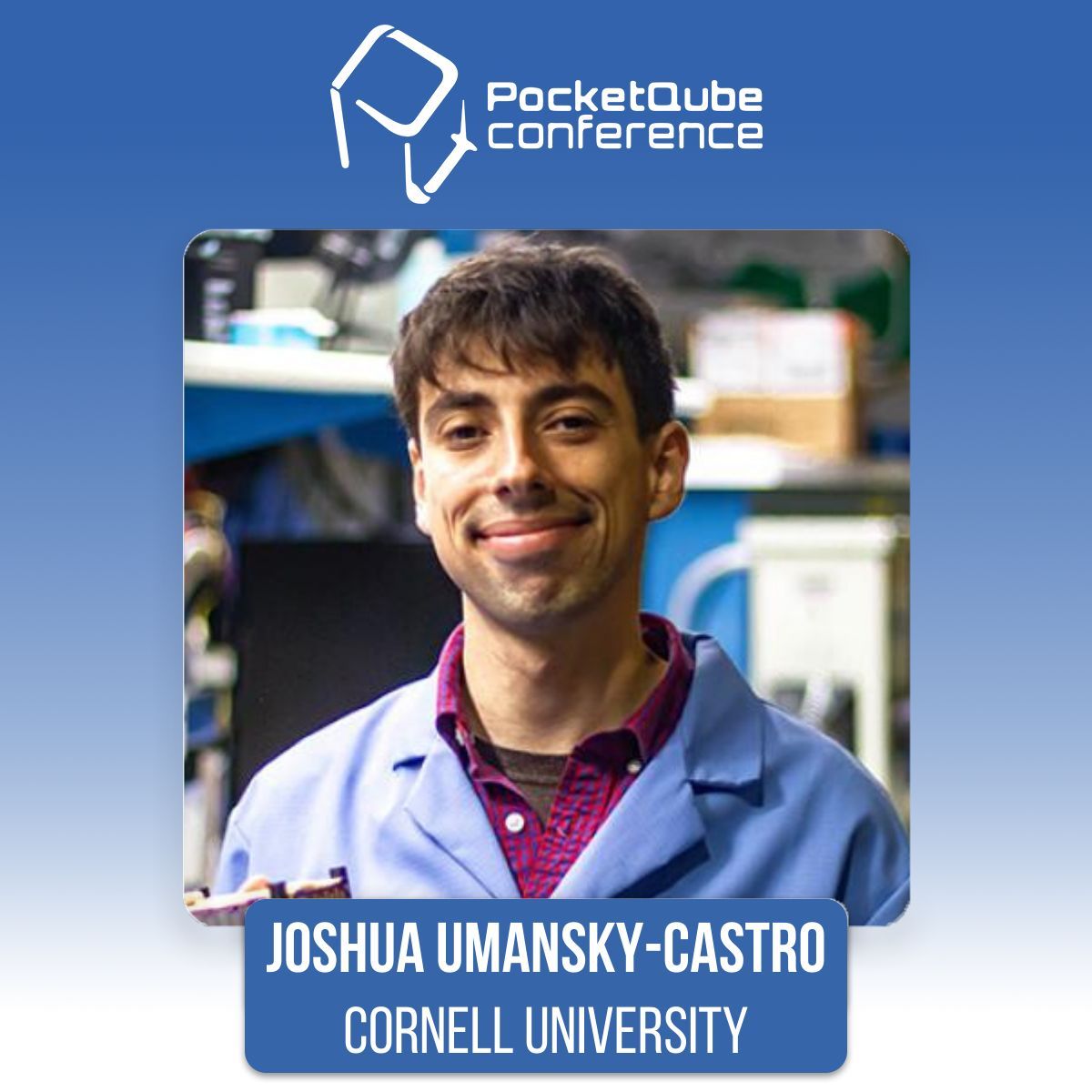 PQ_Conference's tweet photo. Speaker Announcement: 𝗝𝗼𝘀𝗵𝘂𝗮 𝗨𝗺𝗮𝗻𝘀𝗸𝘆-𝗖𝗮𝘀𝘁𝗿𝗼 

Joshua is a Cornell Aerospace PhD candidate focused on ChipSats &amp; planetary exploration 🚀

Leads Alpha CubeSat and has mentored 100+ students worldwide 

🎟️ https://t.co/Ya9Xglndg4 

@Cornell 
@Princeton https://t.co/25j1qb272X