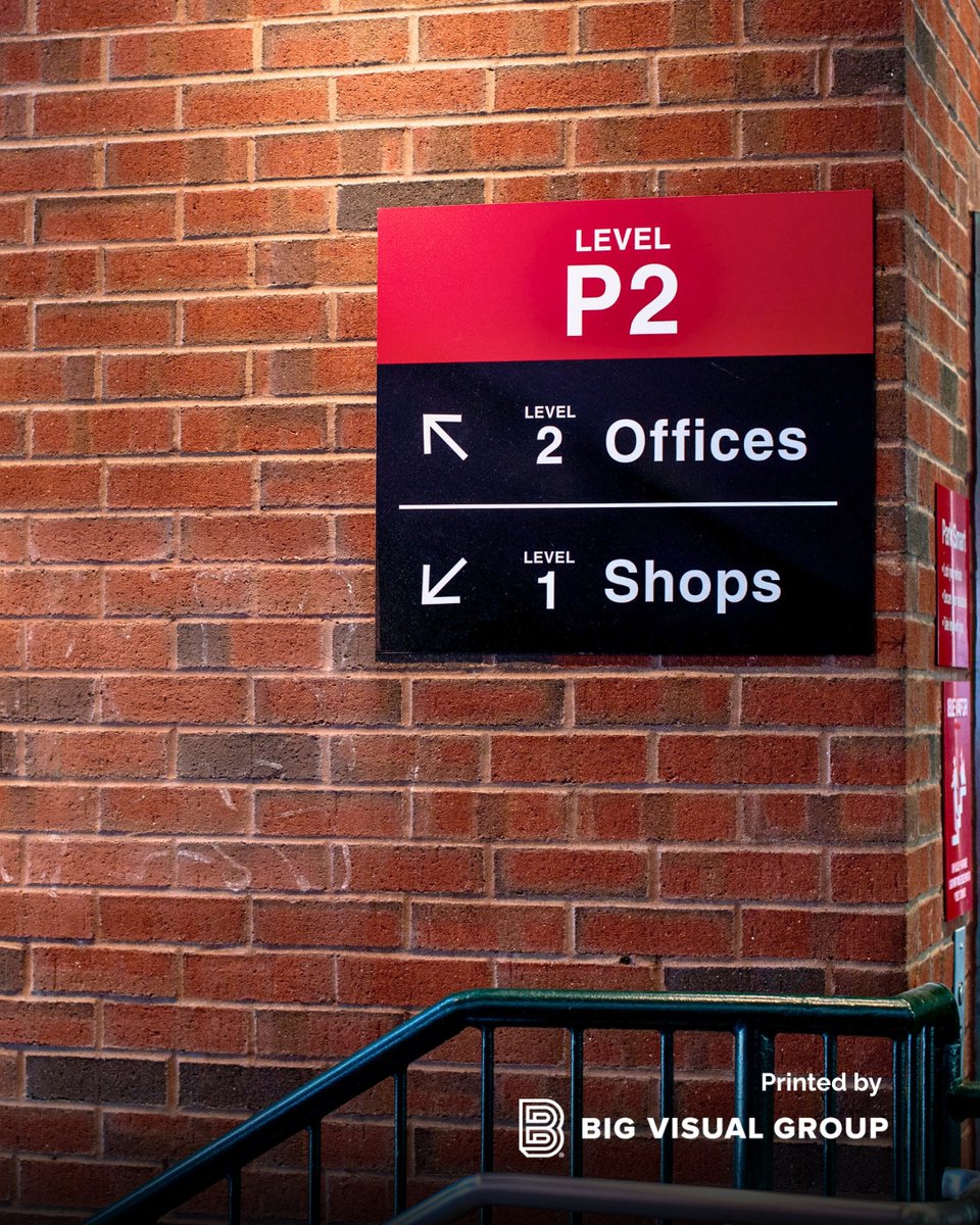 Navigating your space should be effortless. Our custom wayfinding signage helps patients and visitors find their way with clarity and confidence. 

See how we transform healthcare environments → bigvisualgroup.com/products/wayfi… 

#WayfindingDesign #bigvisualgroup