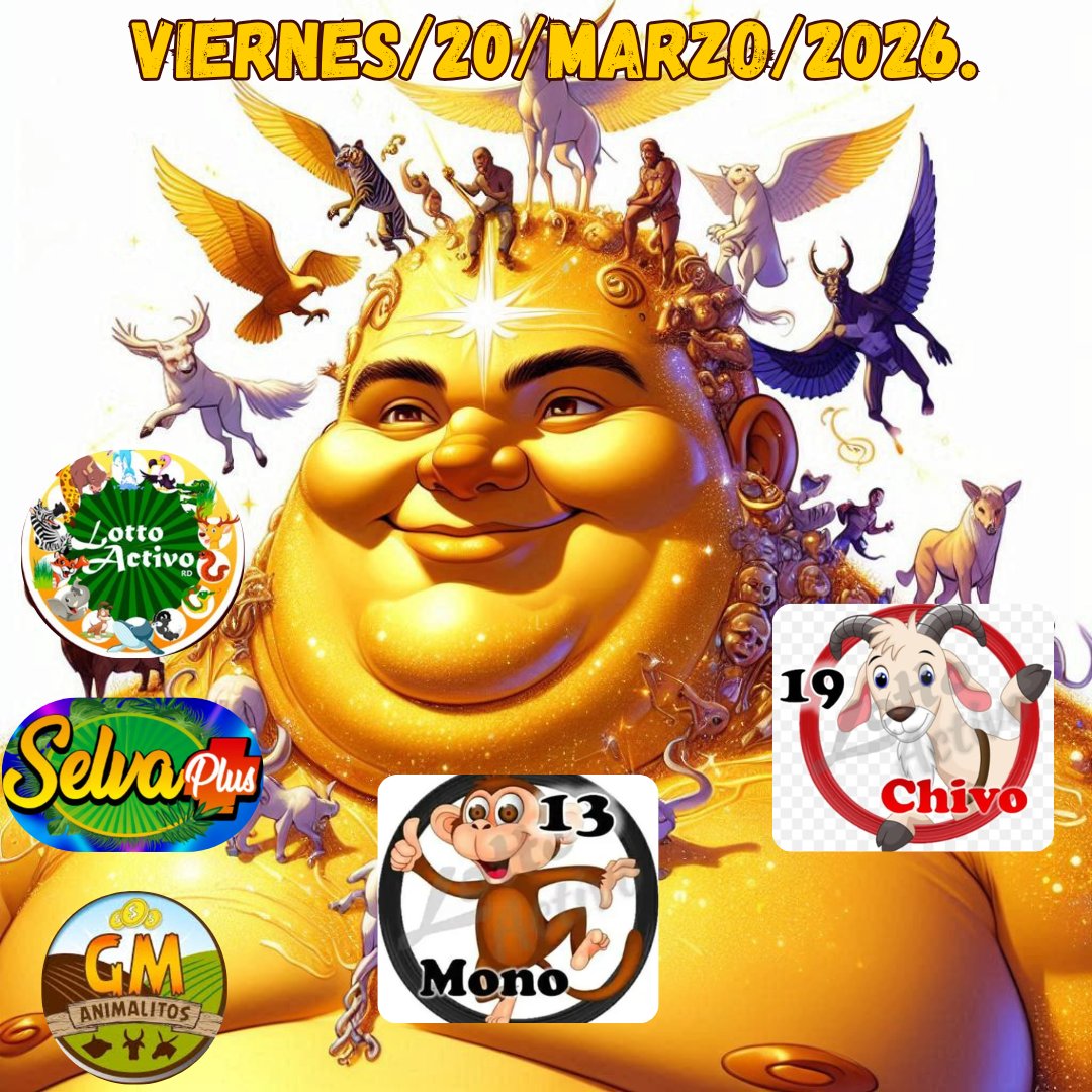 ElGordoDeOro3's tweet photo. Viernes/20/Marzo/2026.
🎁#RegalosAbiertos #Lottorddominicana 🧑‍🌾#GranjaMillonaria 🏝️#SelvaPlus

 #RegalosAbiertos #ElGordoDeOro3 #Instagran #elgordodeoro3_official #Twitter #TikTok #Subscription #ElReydelosPronosticos #Tendencias #viralpost  #Ganadineroconmigo https://t.co/29YS3CLQhc