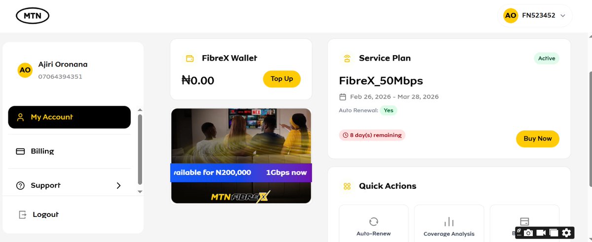 AjiriAmata's tweet photo. @MTN180 @MTNNG @adeyemibolanl10 Till awaits response from @MTNNG @MTNza @adeyemibolanl10 got active on the 18th of March. @MTNNG please adjust my expiry date @Trexkoffy https://t.co/P1CNrY0mfc