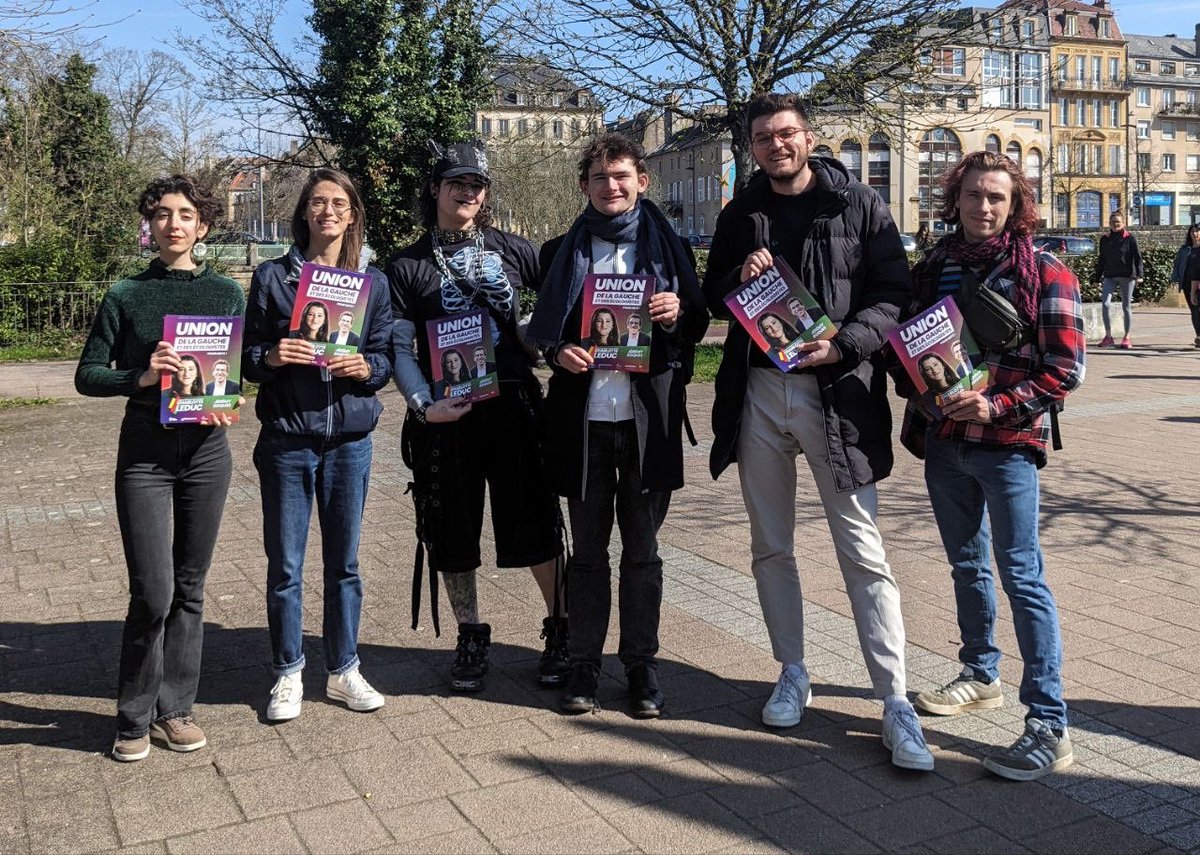 MetzEnCommun's tweet image. 🚪✨ Partout à Metz.

Écoles, tractage, porte-à-porte avec @CharlotteLeducV et Jérémy Roques : l’union de la gauche et des écologistes sur le terrain.

🏛️ La vraie force d’opposition face à Grosdidier.
On ne lâche rien. ✊🌱

#Metz #UnionDeLaGauche #Municipales2026