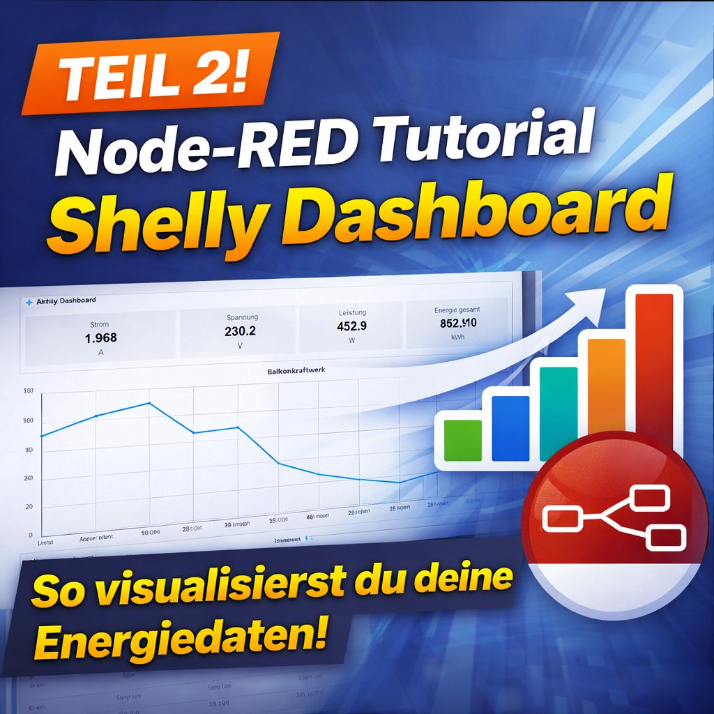 DraegerStefan's tweet image. Deine Shelly Daten sind gesammelt… aber siehst du sie auch richtig? 👀
In Teil 2 zeige ich dir, wie du daraus ein richtig starkes Dashboard baust! ⚡📊
#NodeRED #Shelly #Smarthome