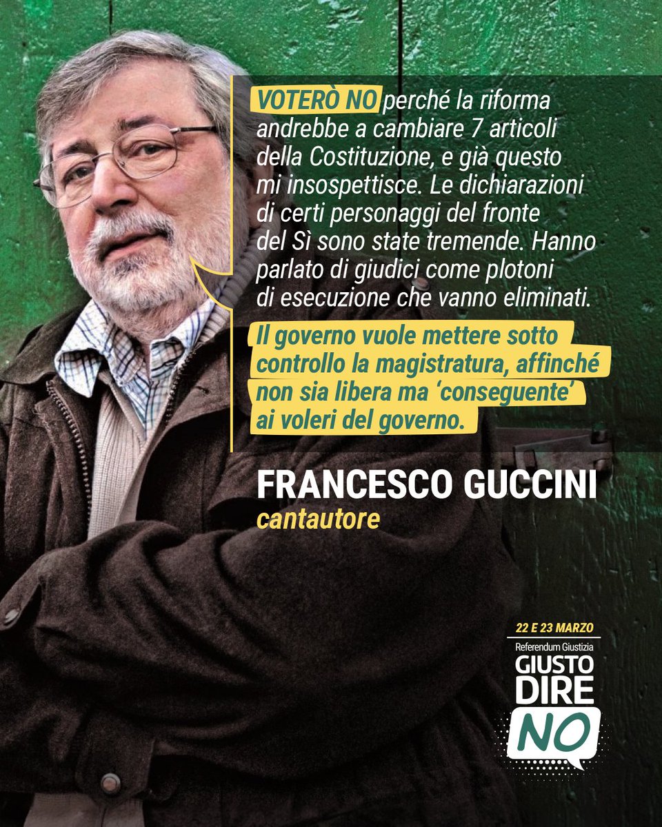 Giusto dire NO tweet media