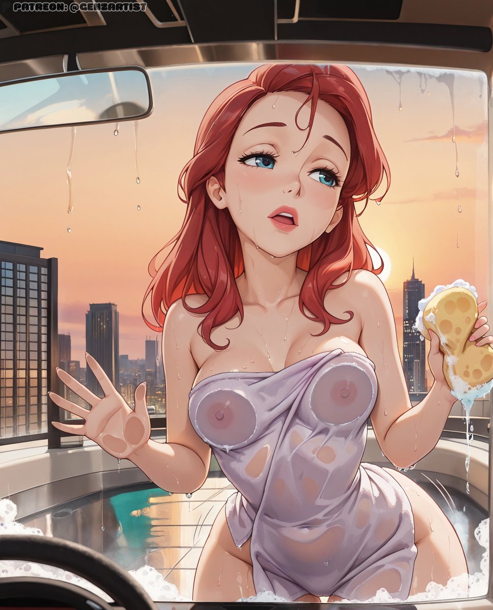lunastudiox's tweet photo. Things Getting Messy at the Car Wash… Who’s Your Favorite? 🔞

#disney #rule34 #hentai #nsfw #ariel #zoey #kpop #elsa #astrid https://t.co/ZSW4gPf4tY